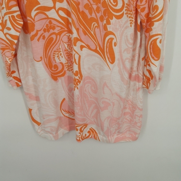 TALBOTS 2X PATTERNED KNIT TOP - Picture 4 of 6